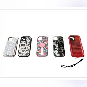 ✨Apple IPhone Lot 5 IPhone 13. Otterbox. Disney. Waterproof case. Wallet case. ✨